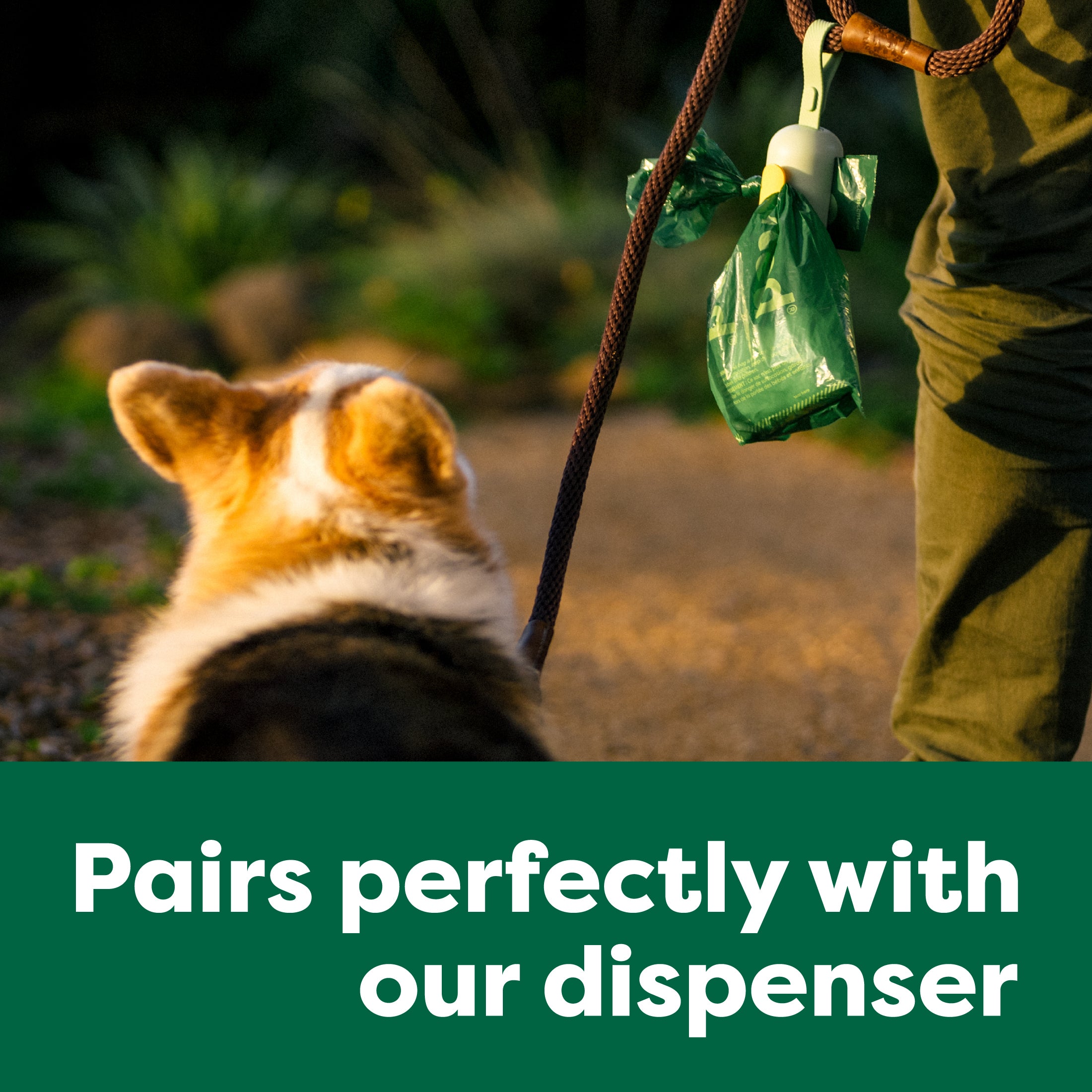 Dog Poop Bags Refill Rolls - 100% Leak-Proof & Extra Strong